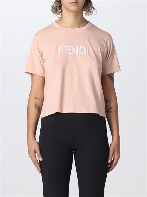 pink fendi shirt|Fendi t shirt original.